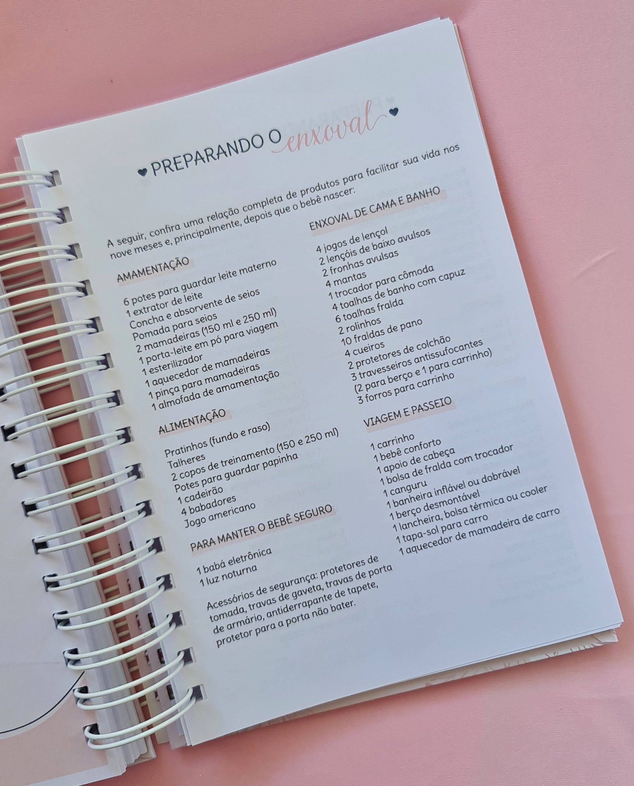 Planner - Lancheira da Semana