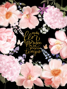 FLORAL PRETA